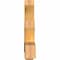 Ekena Millwork Alberta Rough Sawn Timber Gable Bracket, Western Red Cedar, 60"W x 35"H x 6"D x 6"F, 14/12 Pitch GBW060X35X0606ALB00RWR - alternate 2